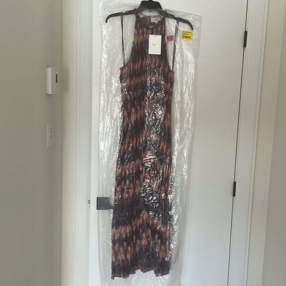 A.L.C. ‘Elara’ Sleeveless Silk Midi Dress - Size 6 - NWT ($650US)! - Picture 9 of 10